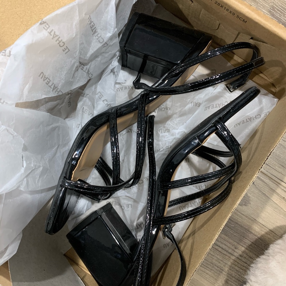Le Chateau Strappy Heels - Picture 5 of 5